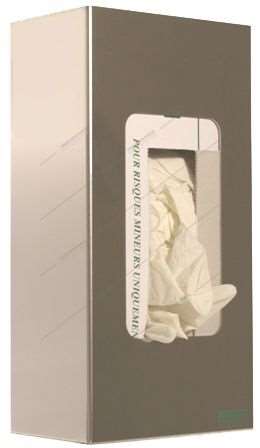 Image de Distributeur inox pour boite de gants jetables