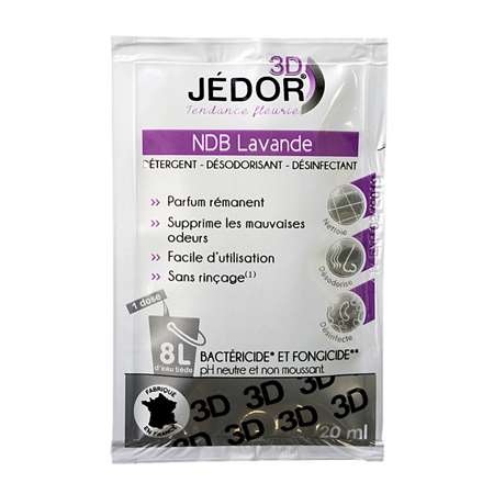 Image de Nettoyant surodorant désinf. JEDOR 3D NDB Lavande 20ml x250