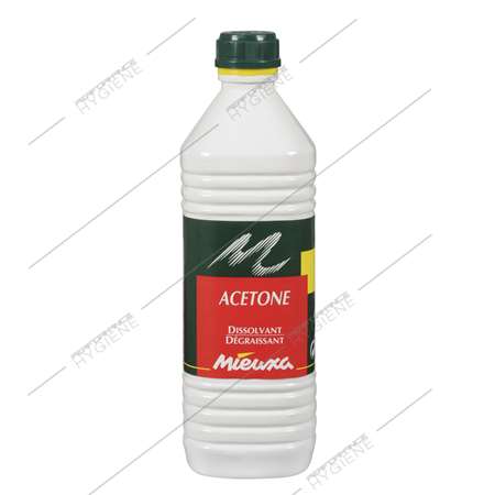 Image de Acétone 95% dissolvant dégraissant - flacon 1L