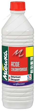 Acide chlorhydrique 23% - flacon 1L