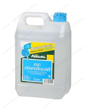 Image de Eau déminéralisée - bidon 5L