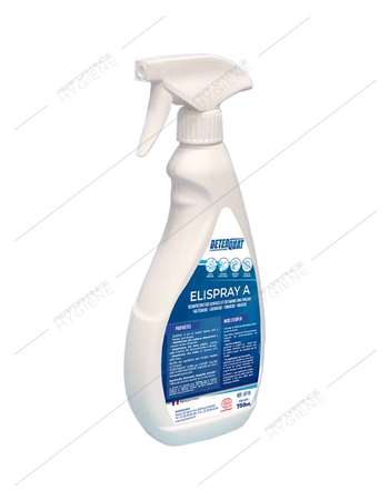 Désinfectant surfaces ss rincage Ecocert ELISPRAY A - 750ml