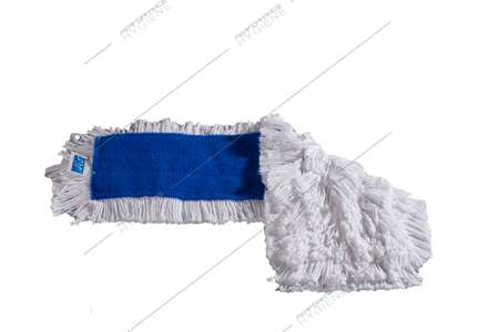 Image de Frange velcro coton blanc - 60cm