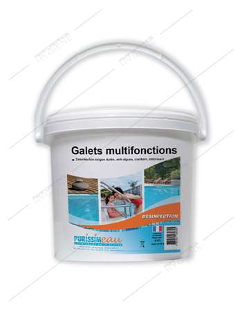 Image de Galets désinfection Multifonctions 5 en 1 Purissimeau - 5kg