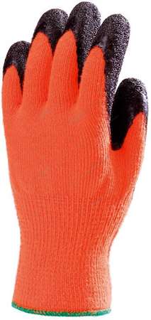 Gants anti froid orange fluo HIVIZ - T09/L