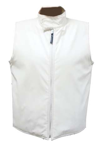 Image de Gilet blanc alimentaire enduction PU doublé FOOD