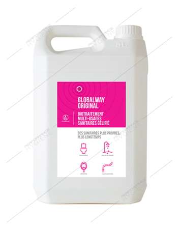 Image de Biotraitement détartrant gel sanitaires HTS BIO Globalway 5L