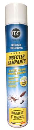 Insecticide contre insectes rampants - aérosol 750ml