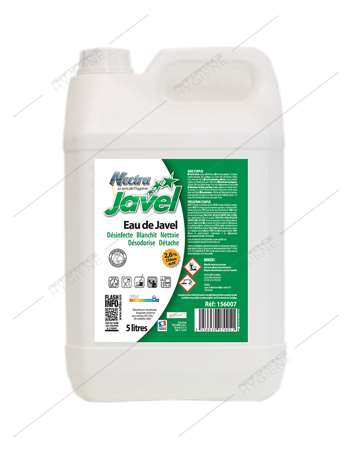 Image de Eau de javel 2,6%Chl - 12° - bidon 5L