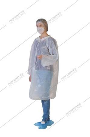 Image de Kit visiteur (blouse/surchaussures/charlotte/masque 1 pli)