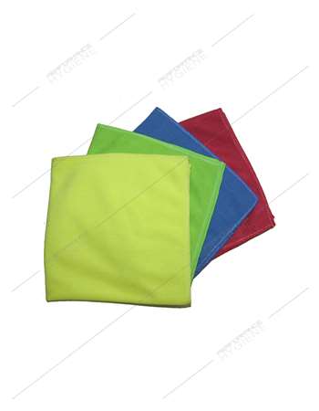 Image de Lavette microfibre (sp graisse) 40x40cm TRIKO PIKO Verte x5