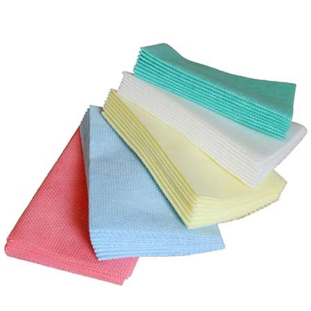 Image de Lavette ajourée 80g antibactérienne HACCP (Bleu) 328002 x25