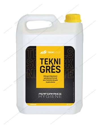 Image de Détergent alcalin pour tous types de grès TEKNI GRES - 5L