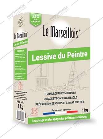 Lessive du peintre Le Marseillois - boite 1,25kg