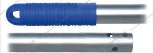 Image de Manche aluminium anodisé à trous - L140cm