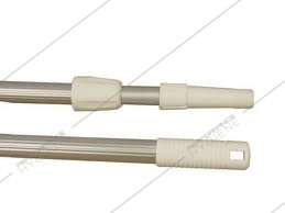 Image de Manche aluminium téléscopique avec embout vis - 2x1,5m