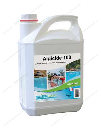 Image de Anti-algues double action ALGICIDE 200 Purissimeau - 5L