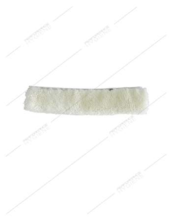 Image de Peau mouilleur synthétique blanc basic 25cm