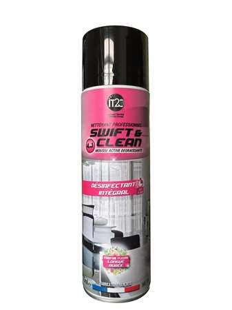 Image de Mousse nettoyante désinfectante SWIFT&CLEAN - aérosol 500ml