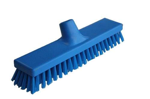 Balai brosse frottoir alimentaire 30cm - Bleu