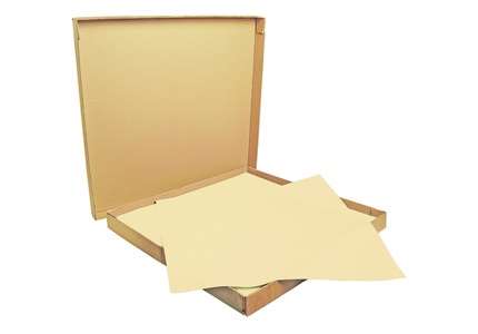 Nappe papier Tiss Lack 60x60cm - lot 500 (Ivoire)