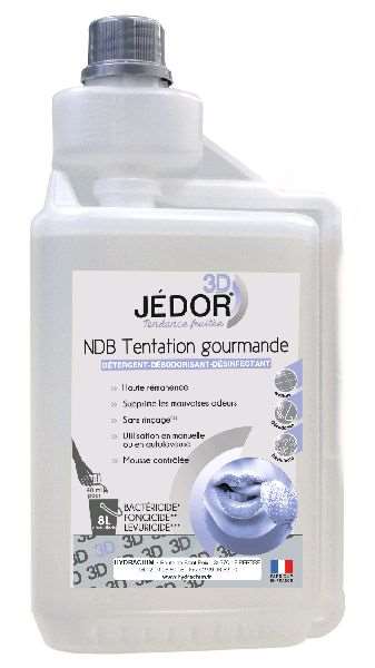 Nettoyant surodorant désinf JEDOR 3D NDB Tentation gourm 1L