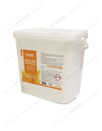 Image de Pastilles linge PERFORMANCE DESINFECTANTES - seau 125 past.