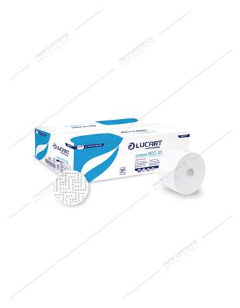 Image de Papier wc pure ouate blanc 2P STRONG 900F ID - lot 12