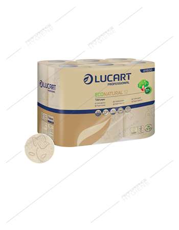 Image de Papier wc petit rlx 200F ouate havane 2P EcoNatural - lot 12