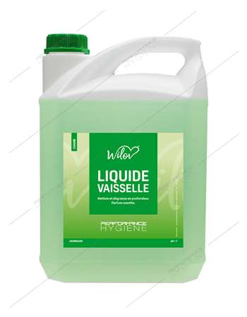 Image de Plonge VSL mains menthe WILOV bidon 5L