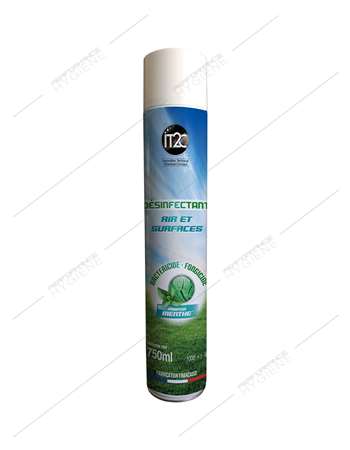 Désodorisant assainisseur d'air menthe IT2C - aérosol 750ml