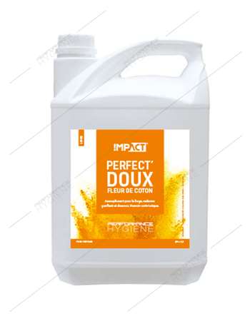Image de Assouplissant linge fleur de coton PERFECT DOUX - 5L
