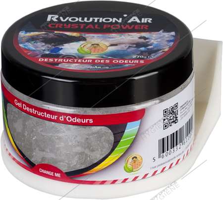 Image de Gel destructeur d'odeurs RVOLUTION'AIR power - pot 250g