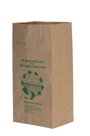 Sacs papier à déchets verts compostables 100L - lot 25