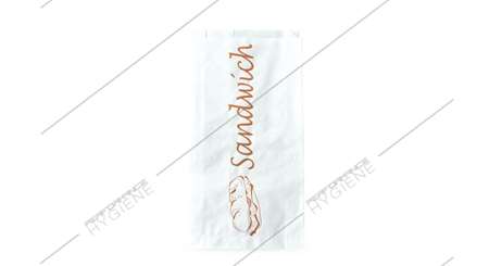 Image de Sacs sandwich papier kraft 12+3x32cm - lot 1000