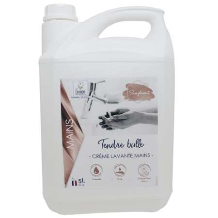 Image de Savon crème Ecolabel VERT NATURE Fleur de lin - 5L