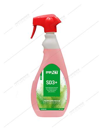 Image de Super décapant dégraissant matériels cuisson SD3+ vapo 750ml