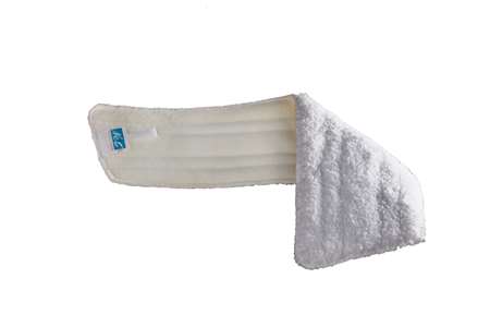 Image de Semelle peluche velcro 40 cm pour balai trapèze (émulsion)