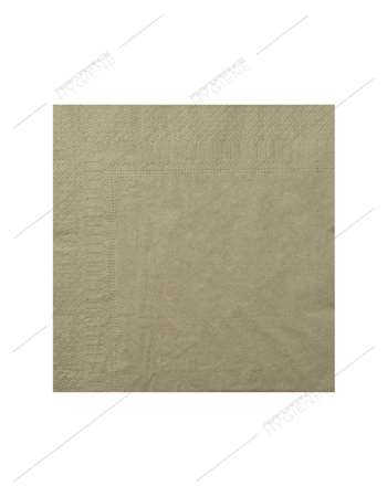 Image de Serviettes 20x20cm ouate 2 Plis (Argile) - carton 1800
