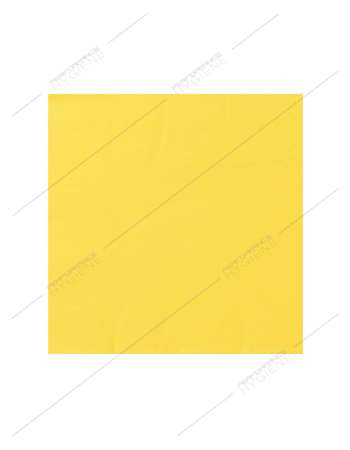 Serviettes 30x30cm ouate 2 Plis (Jaune) - carton 3200