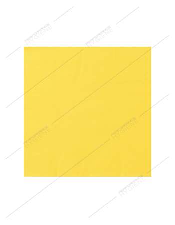 Serviettes 30x30cm ouate 2 Plis (Jaune) - carton 3200