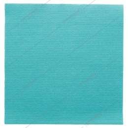 Image de Serviettes 39x39cm double point (Turquoise) x50 (1C=24)