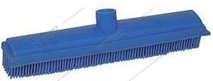 Image de Balai picots caoutchouc usage sol et moquette + douille vis