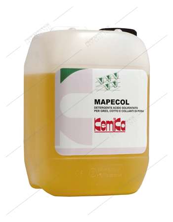 Image de Détersolvant acide désincrustant sol durs MAPECOL - 5L