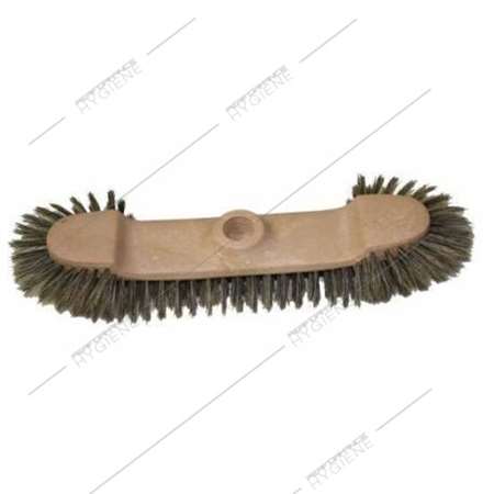 Image de Balai droit soie noire demi tête + douille vis