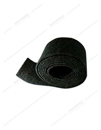 Image de Tampon grattant intensif noir en rouleau de 3m