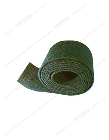 Image de Tampon grattant récurage vert en rouleau de 5m Ecoline