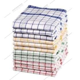 Image de Torchon 100 % coton quadrillé (12)