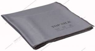 Image de Torchon microfibre gris spécial verres TOP SILK 50x70cm