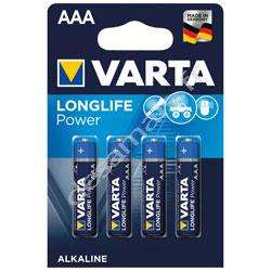 Piles alkaline LR03 VARTA (AAA) - 1,5 V - lot 4